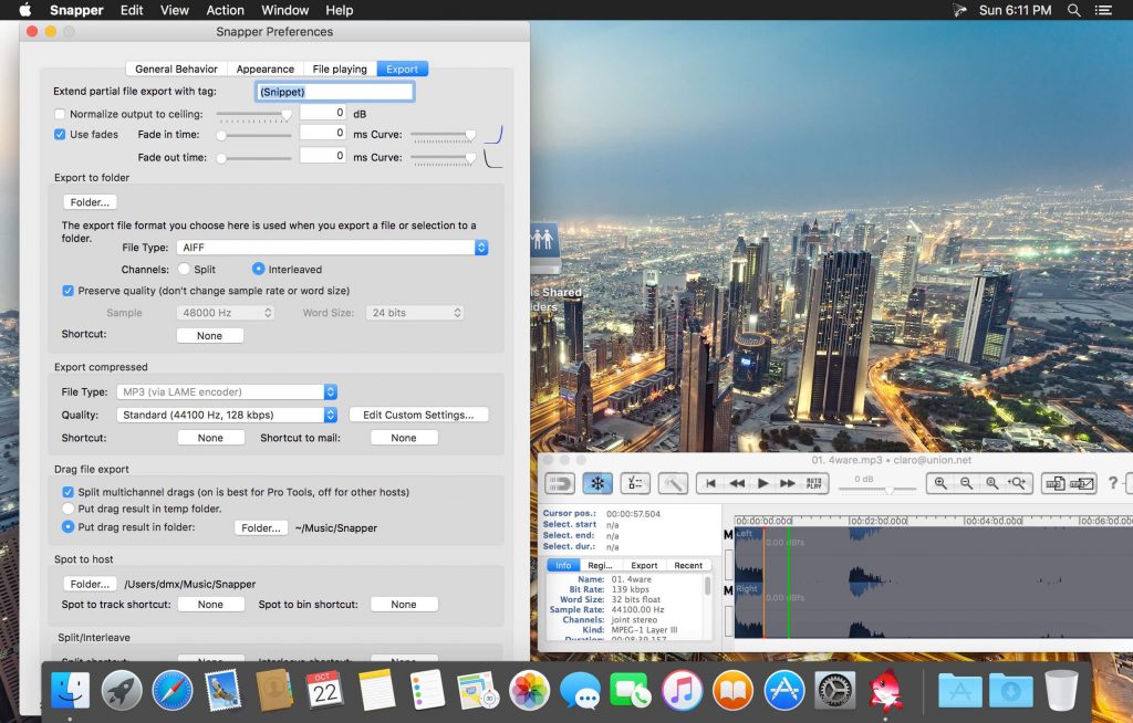Snapper – Xem và chỉnh sửa File âm thanh trực tiếp trên Finder của Mac
