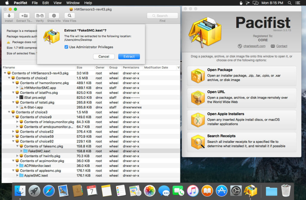 Pacifist – Công cụ đọc nội dung file đã đóng gói
