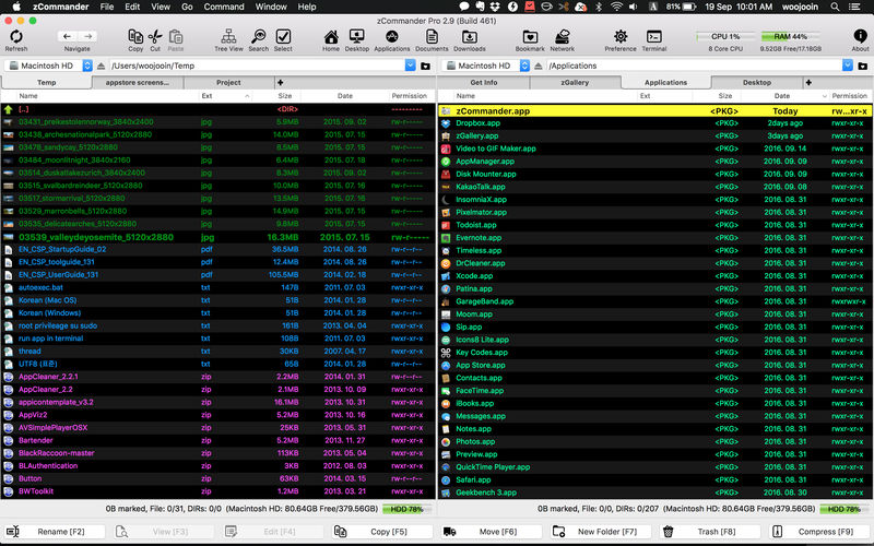 zCommander – Phần mềm quản lý file chuyên dụng