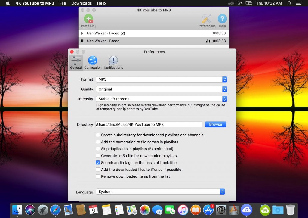 4k Youtube to Mp3 Pro – chuyển video trên youtube thành file Mp3