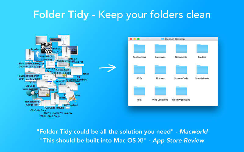 Folder Tidy – Giúp bạn tổ chức thư mục gọn gàng hơn