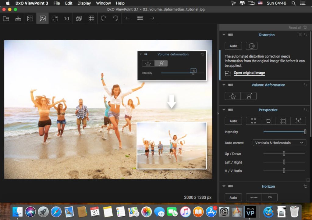 DxO ViewPoint – Phần mềm thay đổi góc nhìn, sửa lỗi méo ảnh…