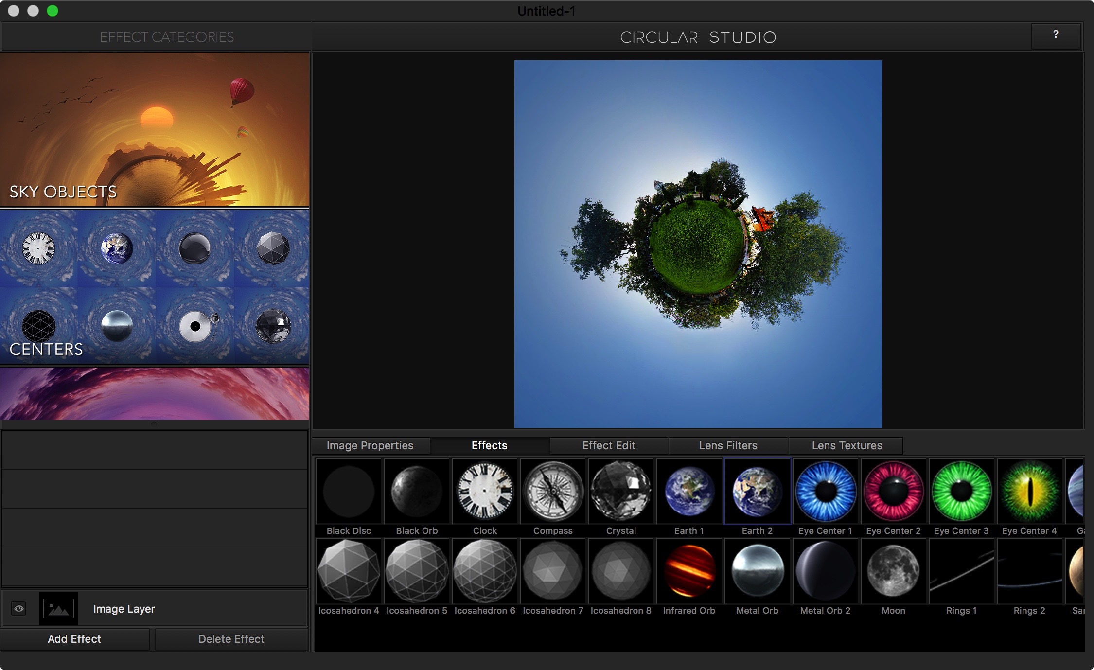 Circular Studio – Tạo ảnh “hiểu hành tinh” thú vị và nhanh chóng
