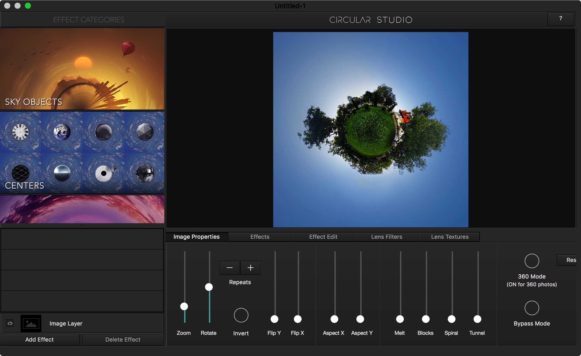 Circular Studio – Tạo ảnh “hiểu hành tinh” thú vị và nhanh chóng