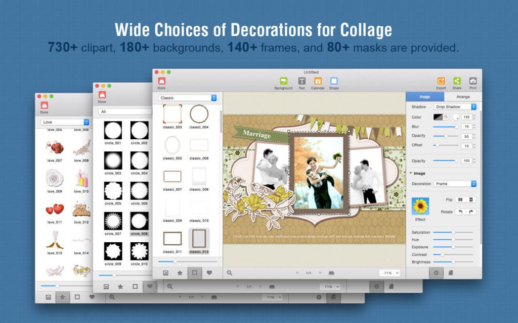 Picture Collage Maker – Ghép ảnh vào khung với nhiều khung đẹp