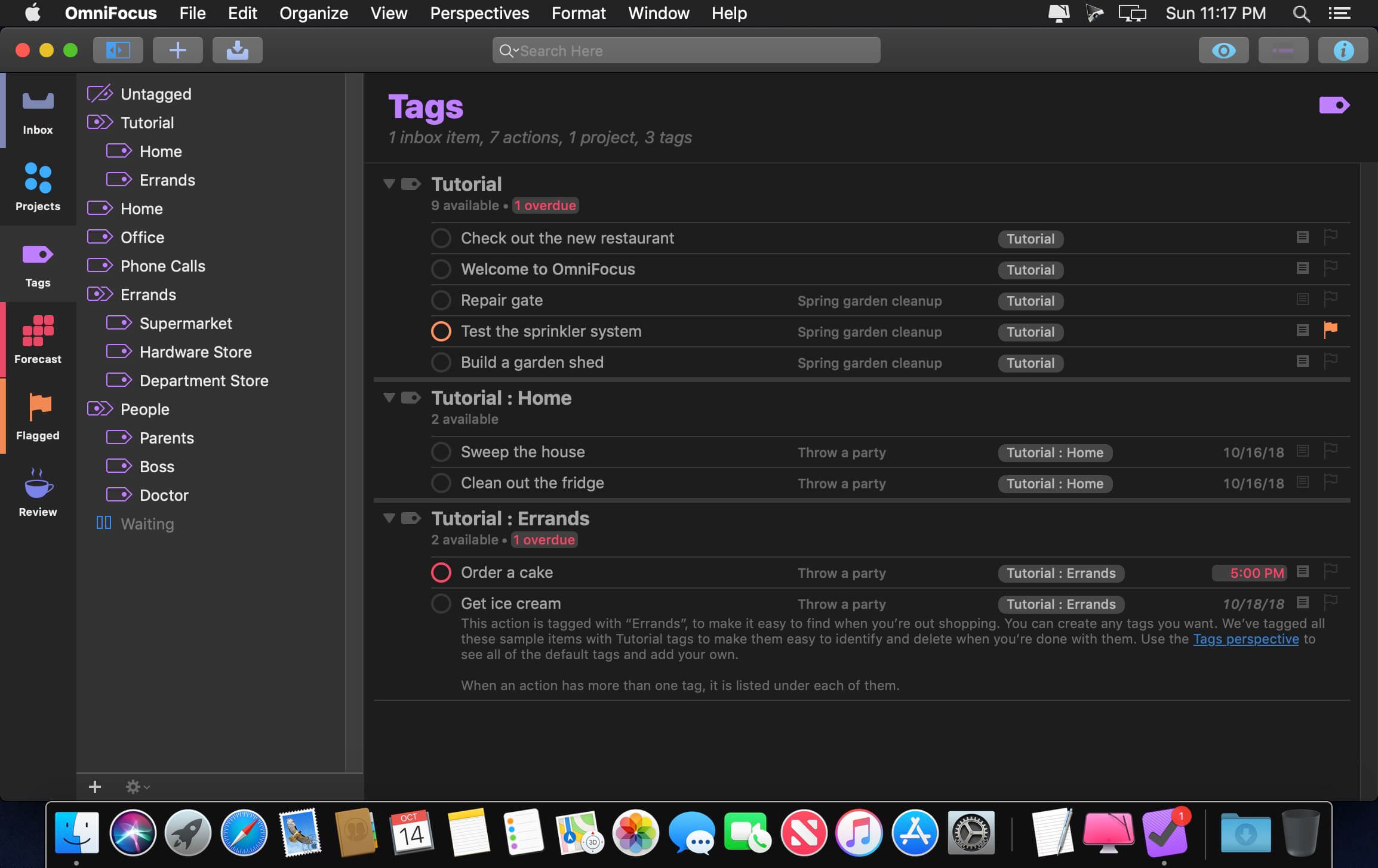 OmniFocus – Ứng dụng quản lý công việc