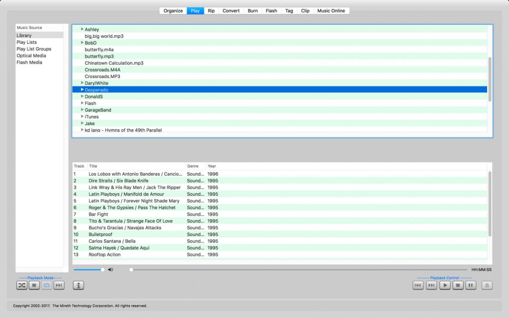 mirethMusic – Công cụ Play nhạc, chuyển đổi… tất cả trong một