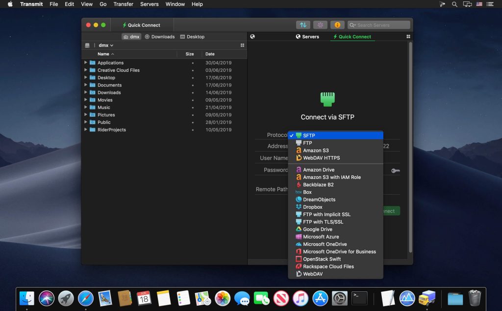 Transmit – Công cụ FTP, SFTP… tốt nhất cho Mac