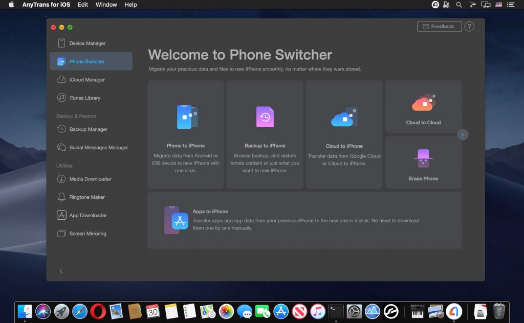 AnyTrans for iOS – Phần mềm quản lý thiết bị iOS