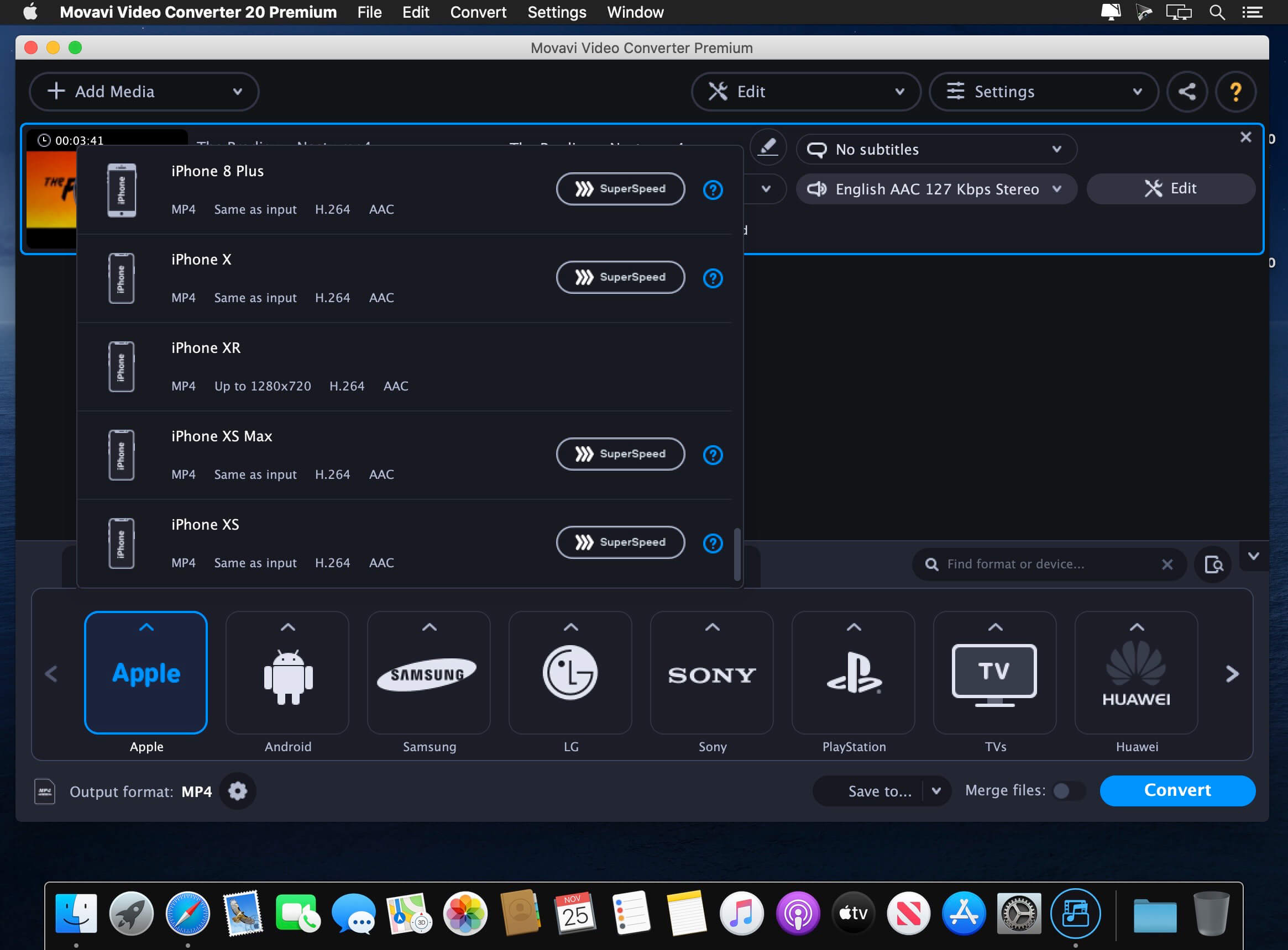 Movavi Video Converter Premium – phần mềm chuyển đổi định dạng Audio, Video