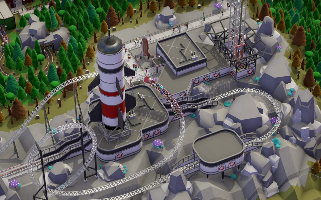 Parkitect – Game mô phỏng xây dựng công viên giải trí