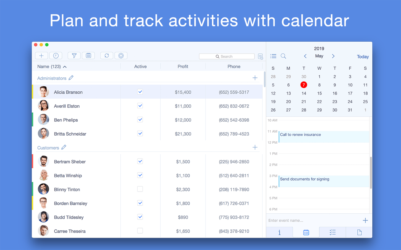 Top Contacts – Trình quản lý danh bạ nâng cao