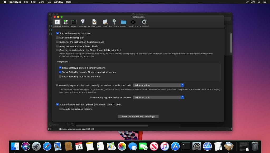 BETTER ZIP – Trình giải nén cho Mac