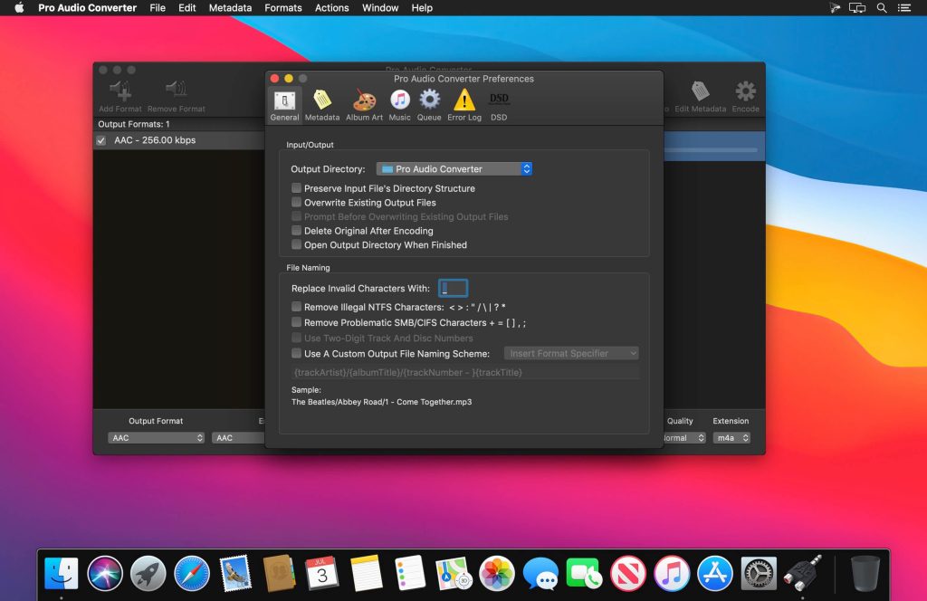 Pro Audio Converter – Chuyển đổi giữa các định dạng âm thanh