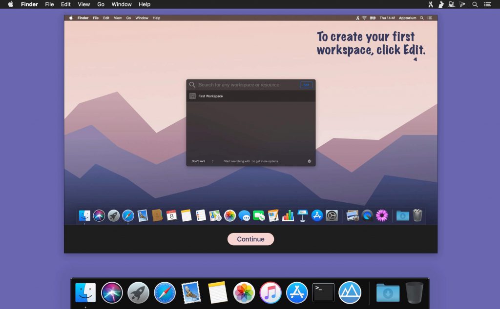 Workspaces – Tạo & ghi nhớ không gian làm việc riêng