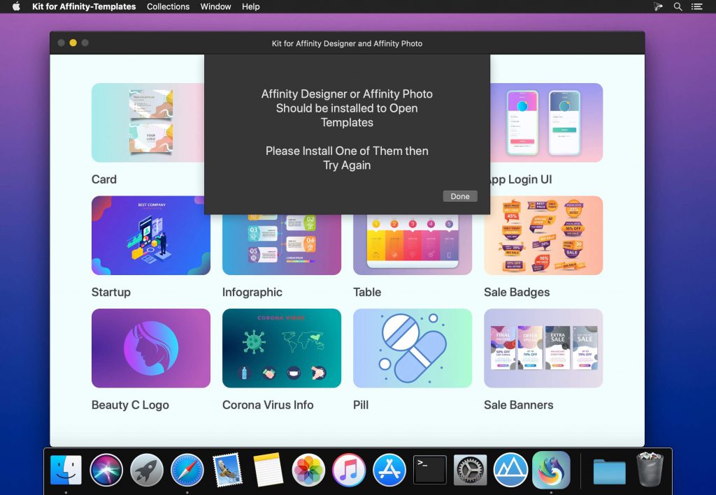 Kit for Affinity – Templates – Bộ Template cho Affinity Designer/ Affinity Photo