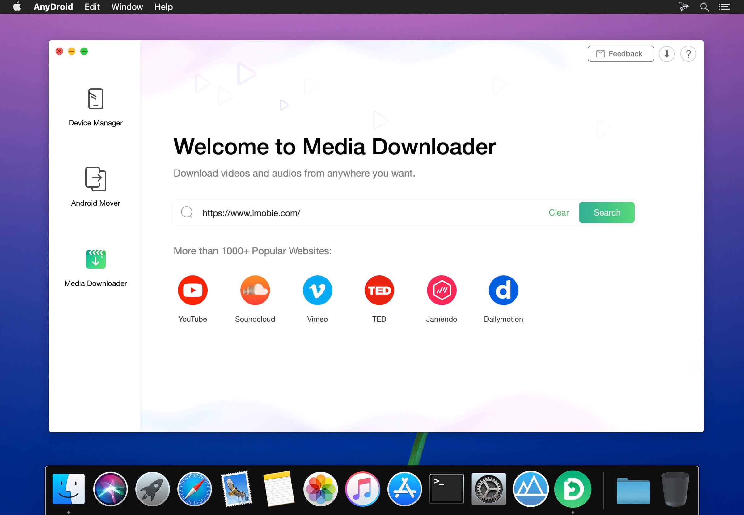 AnyDroid -Quản lý thiết bị Android trên Mac