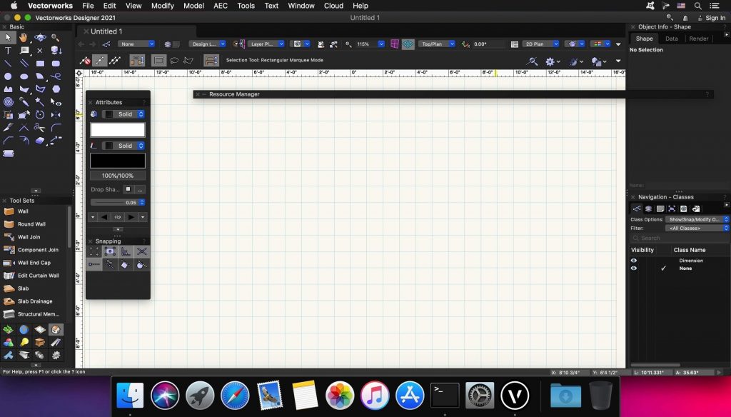 VectorWork – Ứng dụng CAD thiết kế 3D trên MacOS