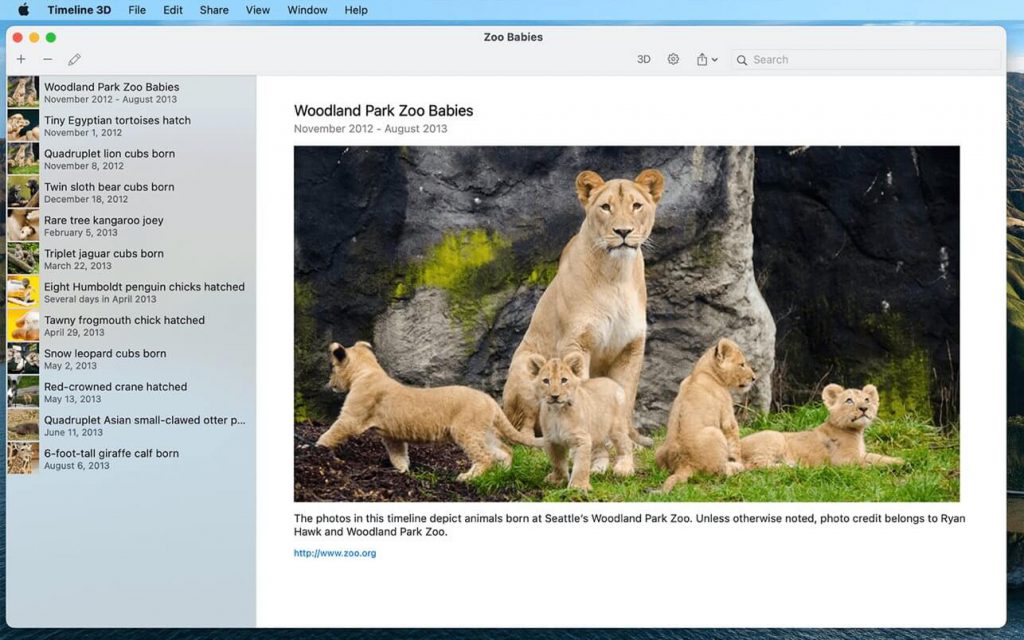 Timeline 3D – Tạo 3D timeline đẹp mắt