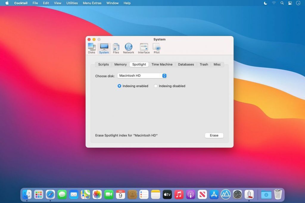 Cocktail Big Sur Edition – Trình dọn dẹp, tối ưu, sửa lỗi macOS