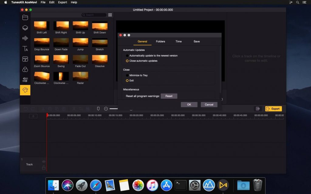 AceMovi Video Editor – Công cụ biên tập Video gọn nhẹ