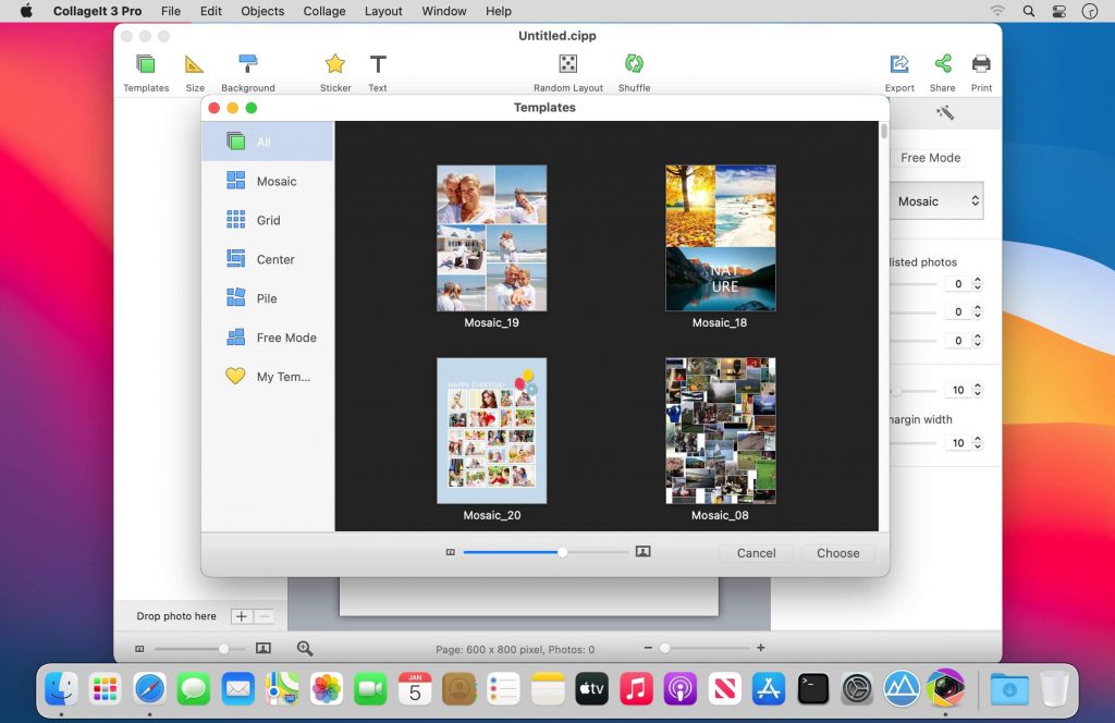 CollageIt 3 Pro – Phần mềm cắt, xếp, ghép ảnh gọn nhẹ