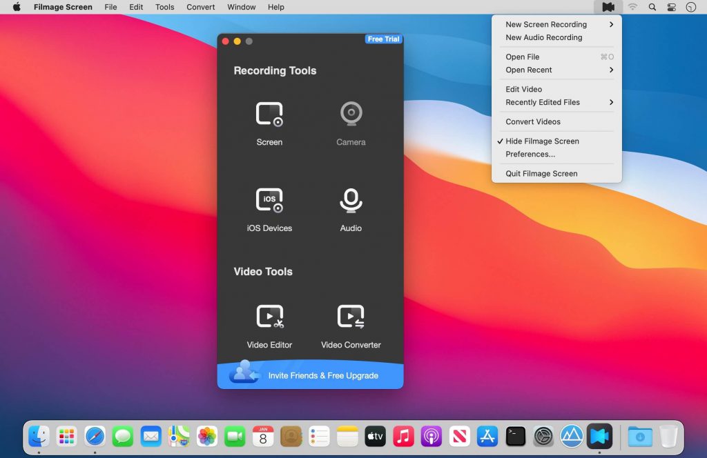 Filmage Screen – Trình quay phim màn hình, chỉnh sửa video, convert video… tất cả trong một