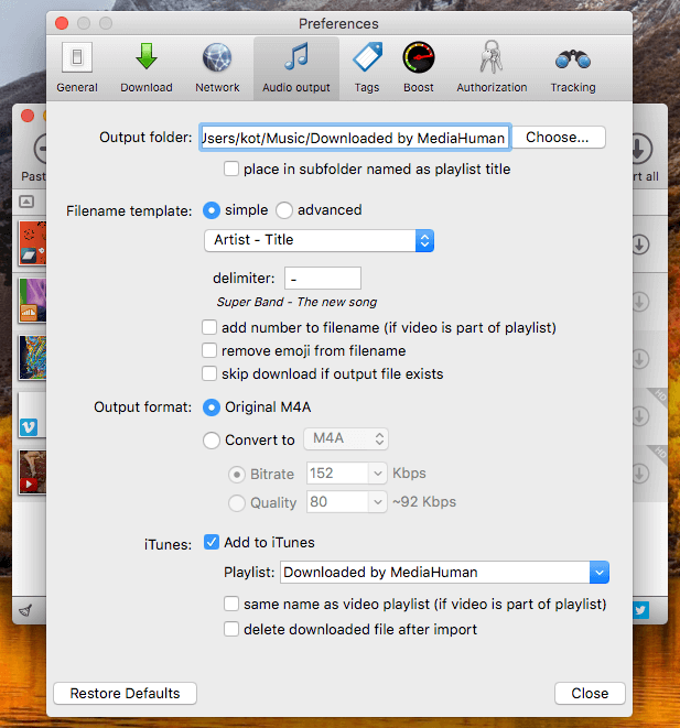 MediaHuman YouTube to MP3 Converter – Tải và chuyển đổi video Youtube sang MP3