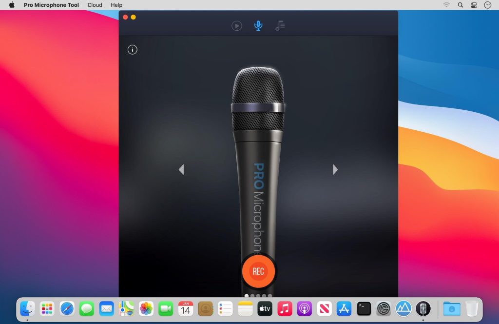 Pro Microphone – Công cụ hỗ trợ thu âm