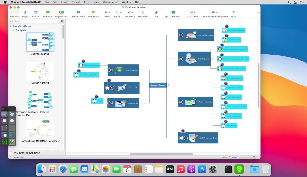 ConceptDraw MINDMAP – Công cụ vẽ sơ đồ tư duy chuyên nghiệp
