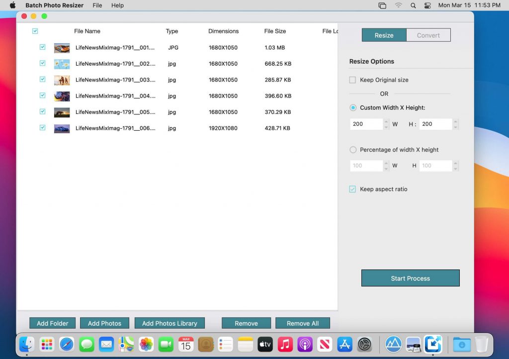 Batch Photo Resizer – Công cụ Resize ảnh hàng loạt