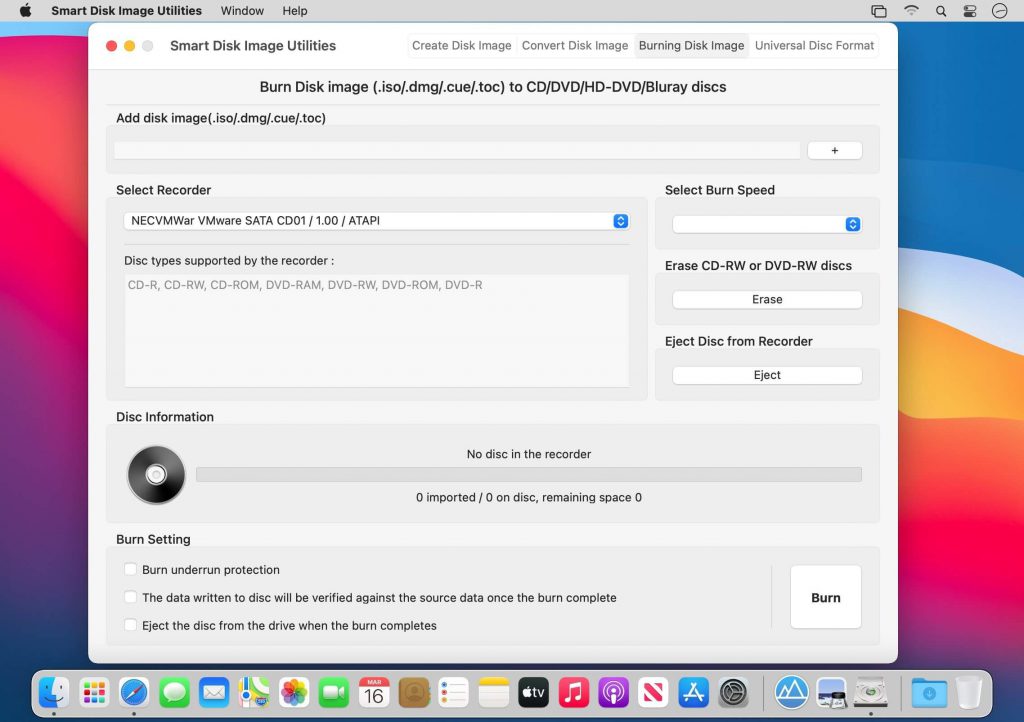 Smart Disk Image Utilities – Tất cả công cụ về “Disk Image”