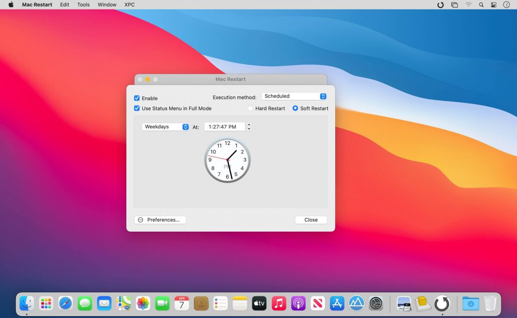 Mac Restart – Công cụ quản lý tắt – mở máy chuyên dụng trên Mac