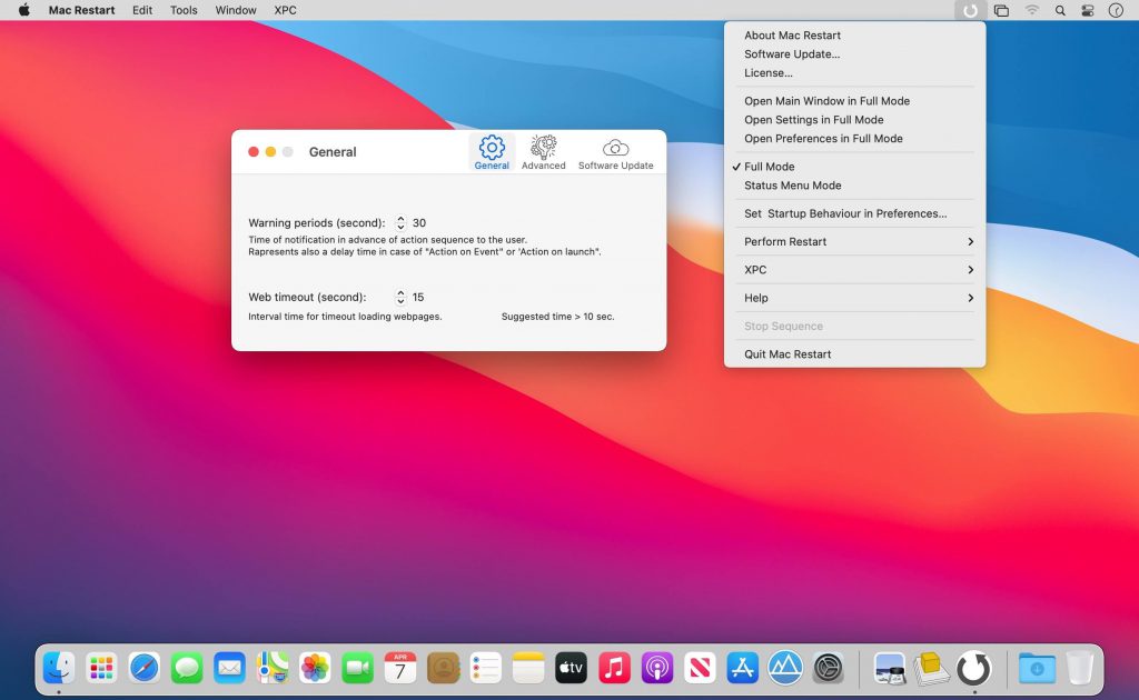 Mac Restart – Công cụ quản lý tắt – mở máy chuyên dụng trên Mac