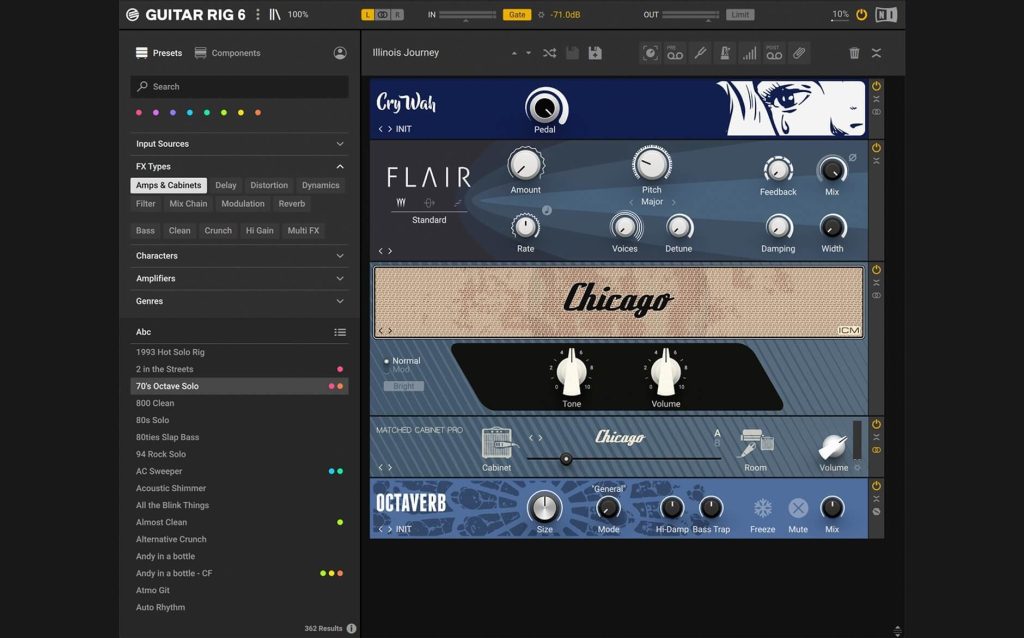 Native Instruments Guitar Rig 7 – Công cụ xử lý âm thanh