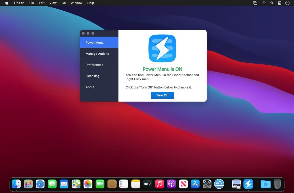 Power Menu – Thêm chức năng cho menu chuột phải
