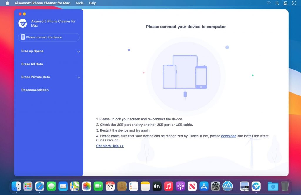 Aiseesoft iPhone Cleaner – Phần mềm dọn dẹp iPhone chuyên dụng