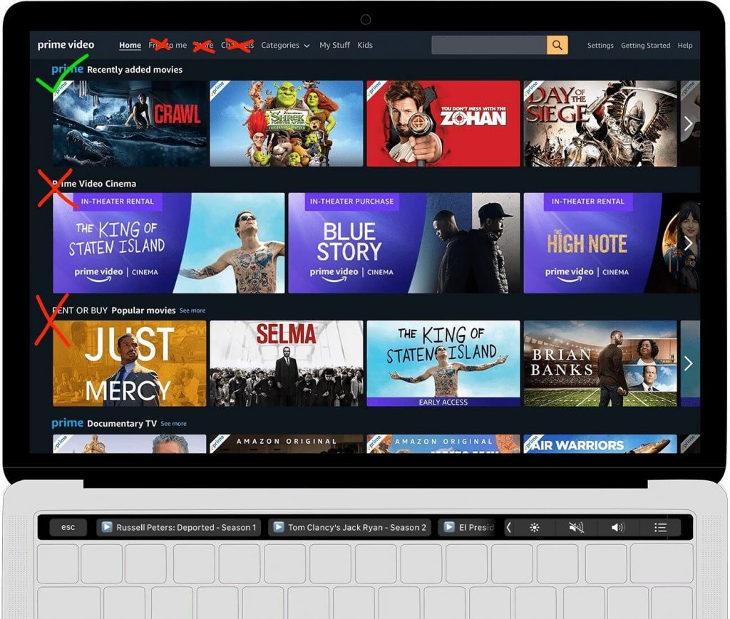 Clicker for Prime Video – App xem Prime Video trên Mac