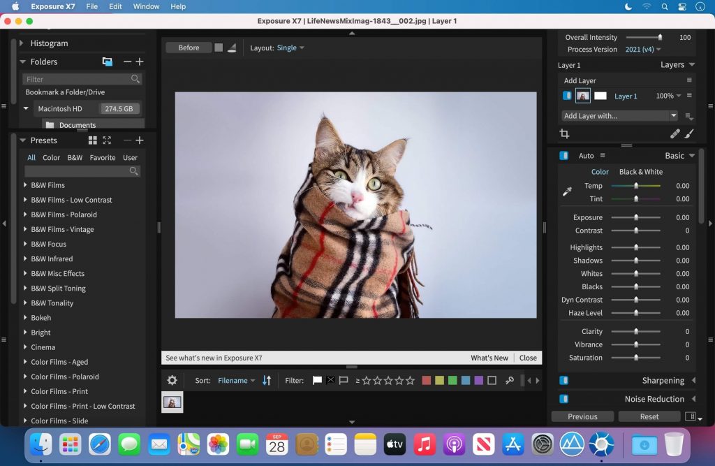 Exposure X7 Bundle – Bộ công cụ, Plugin chỉnh sửa, tổ chức ảnh