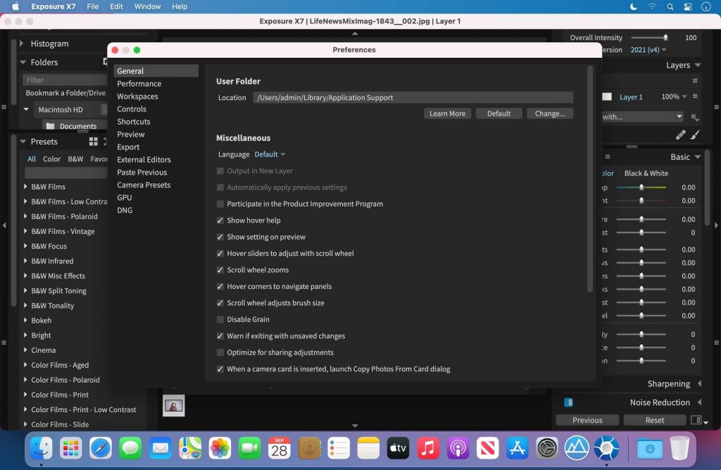 Exposure X7 Bundle – Bộ công cụ, Plugin chỉnh sửa, tổ chức ảnh