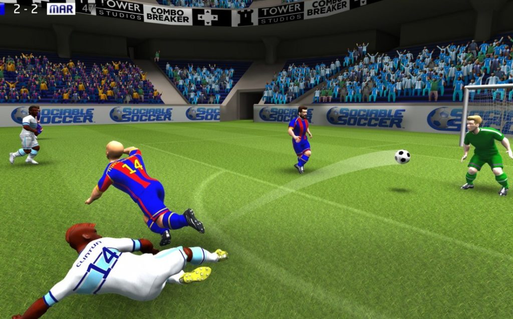 [Game Mini] Sociable Soccer – Game đá banh gọn nhẹ