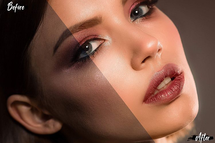 18 Perfect Skin Photoshop Actions + ACR LUTs Presets – Action chuyên về màu da