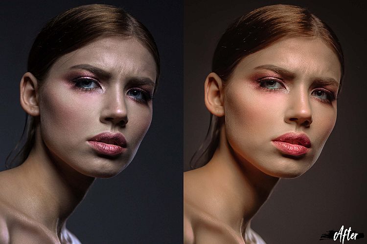 18 Perfect Skin Photoshop Actions + ACR LUTs Presets – Action chuyên về màu da
