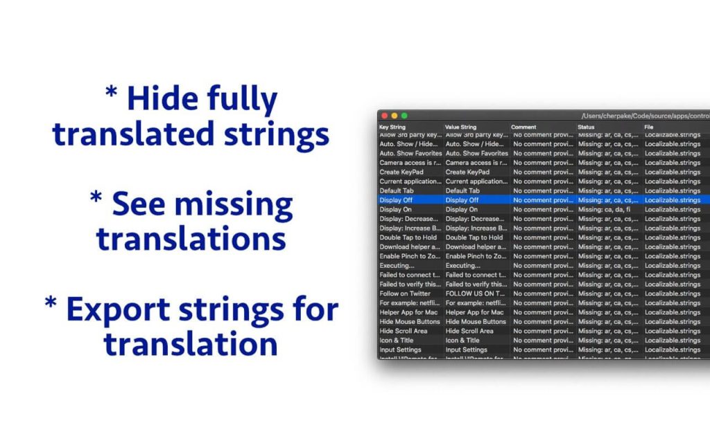 18 Strings – Công cụ đọc và chỉnh sửa file .strings