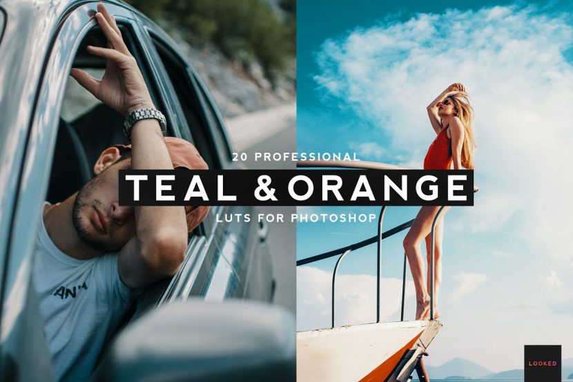 20 Professional Teal & Orange LUTS – 20 Preset lọc màu dành cho Photoshop