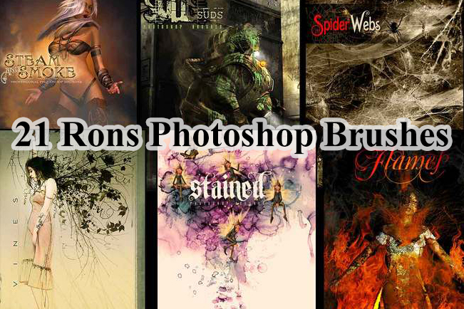 Rons Lightning FX Brushes & Styles for Photoshop – Bộ Brush hiệu ứng ánh sáng