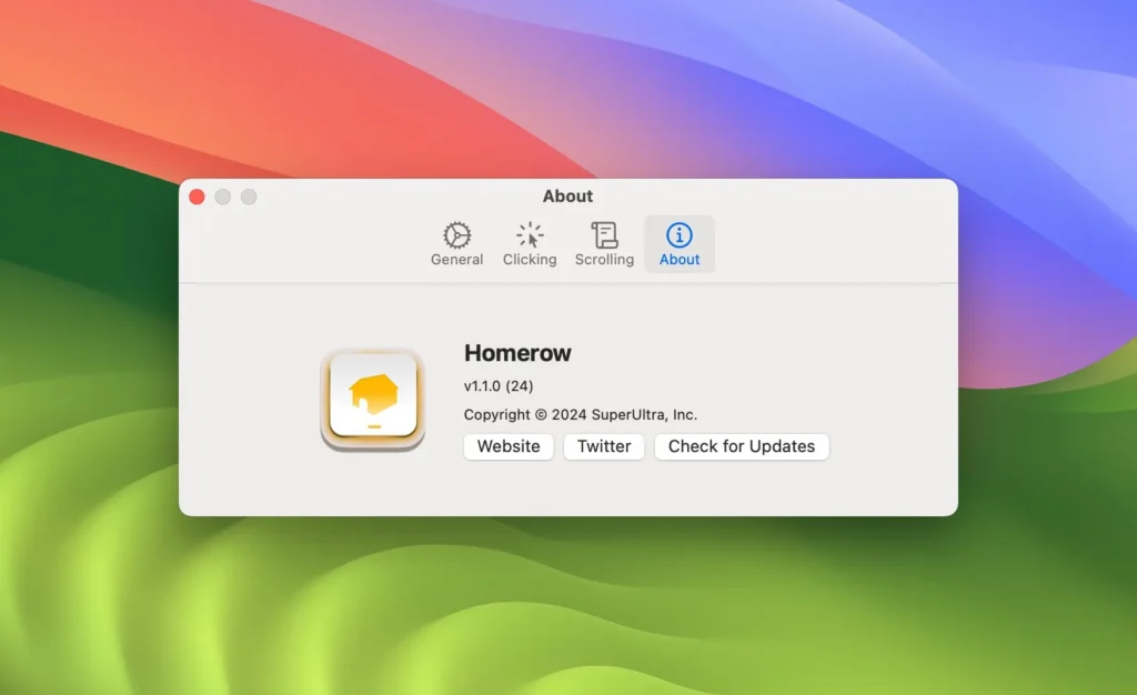 Homerow – Tạo phím tắt scroll, click chuột