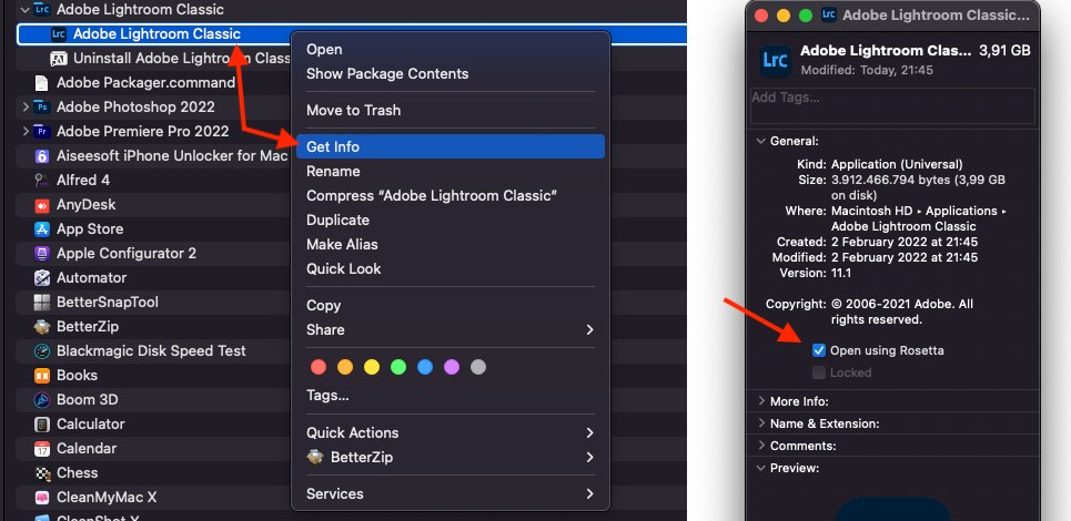 Adobe Lightroom Classic 2022 V11.5 – Update cách cài + Fix lỗi