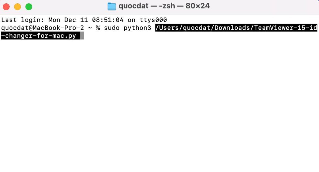 Hướng dẫn cài đặt, cấu hình & Reset Teamviewer trên Macos