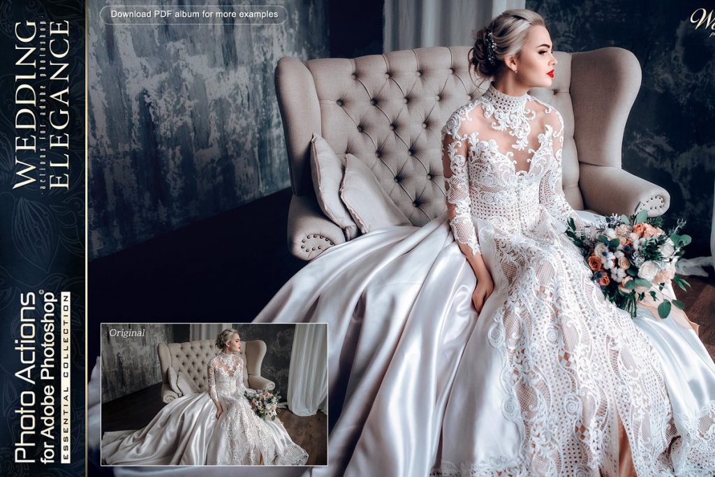 Actions for Photoshop / Wedding – Bộ Action chuyên cho ảnh cưới